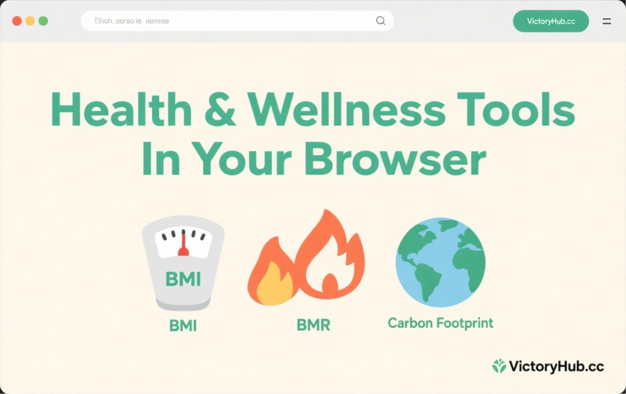 Health & Wellness Tools You Can Use Right in Your Browser
